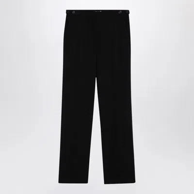 The Row Straight-leg Trousers In Black