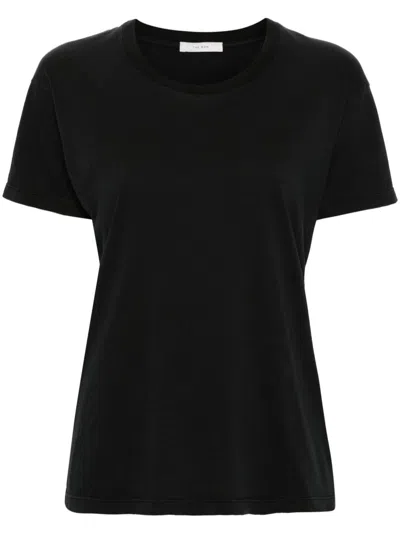 The Row Black Blaine Cotton T-shirt