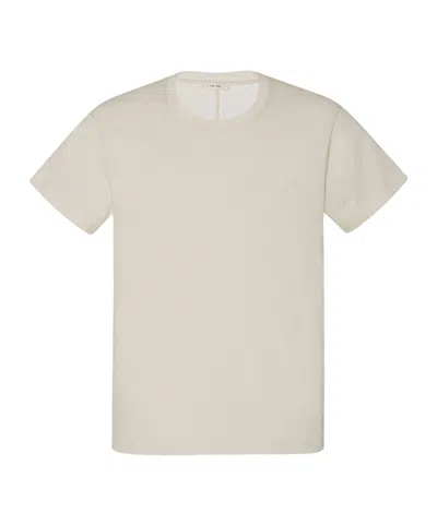 The Row Blaine Cotton T-shirt In Nude