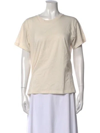 Pre-owned The Row Blaine Crew Neck T-shirt W/ Tags In Neutral
