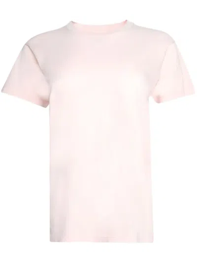 The Row Blaine Organic-cotton T-shirt In Pink