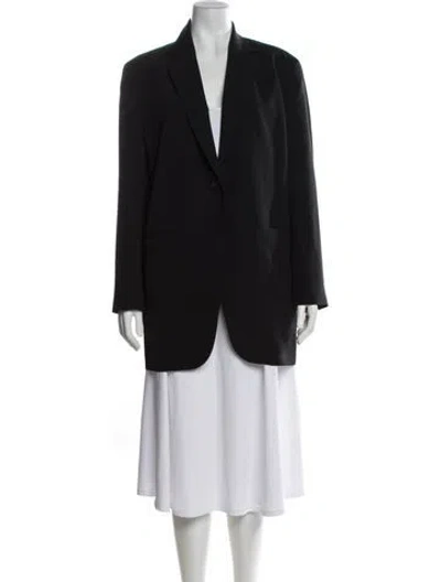 Pre-owned The Row Blazer In Black