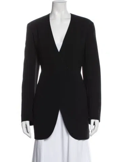 Pre-owned The Row Blazer In Black