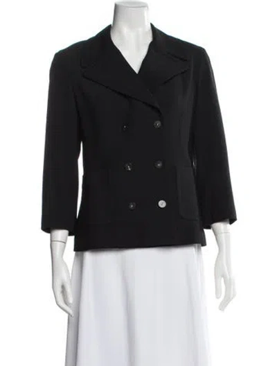 Pre-owned The Row Blazer In Black