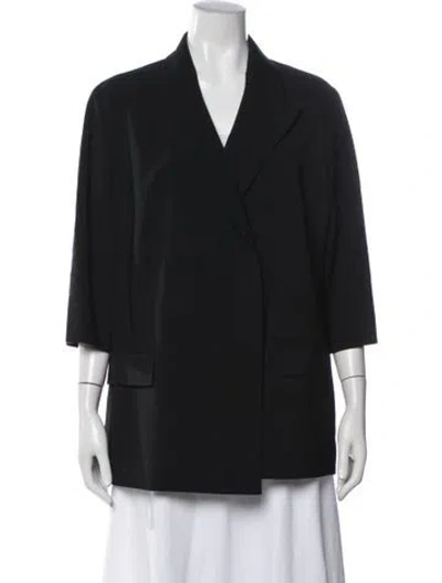 Pre-owned The Row Blazer In Black
