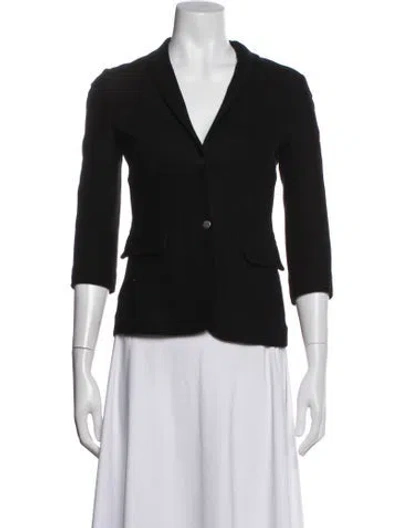 Pre-owned The Row Blazer In Black