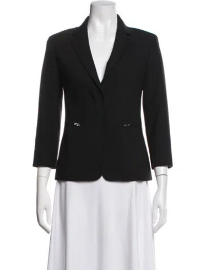 Pre-owned The Row Blazer In Black