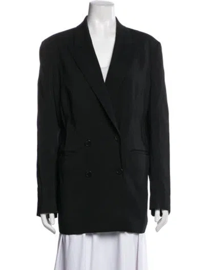 Pre-owned The Row Blazer In Black