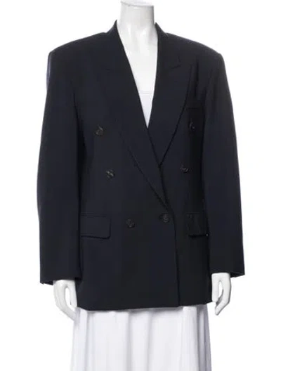 Pre-owned The Row Blazer In Blue