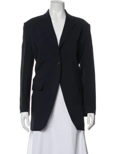 Pre-owned The Row Blazer In Blue