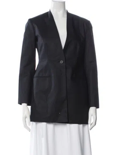Pre-owned The Row Blazer In Blue