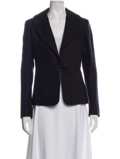 Pre-owned The Row Blazer In Blue