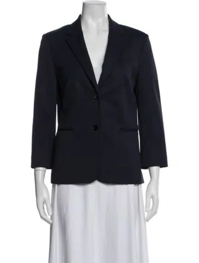 Pre-owned The Row Blazer In Blue