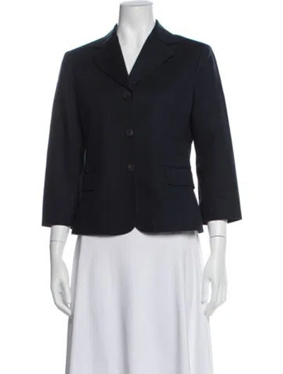 Pre-owned The Row Blazer In Blue