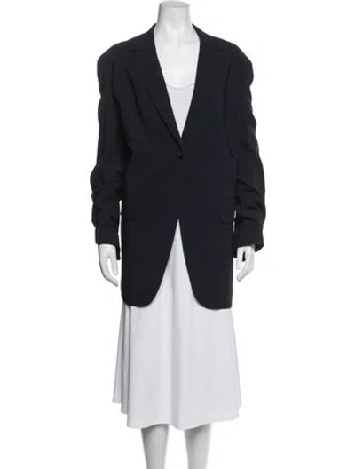Pre-owned The Row Blazer In Blue