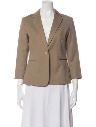 Pre-owned The Row Blazer In Brown