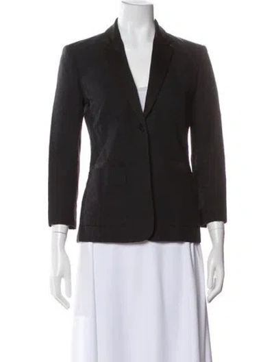 Pre-owned The Row Blazer In Gray