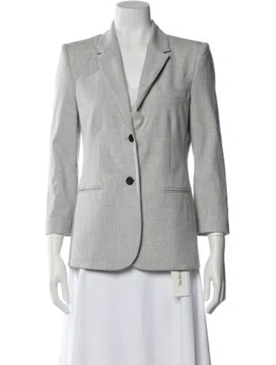 Pre-owned The Row Blazer In Gray