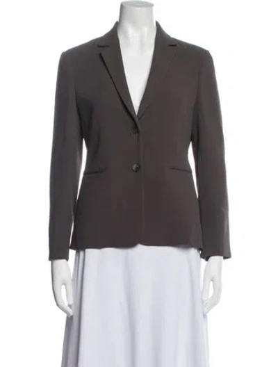 Pre-owned The Row Blazer In Gray