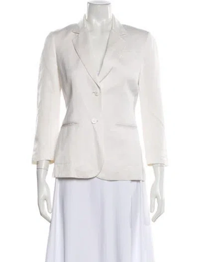 Pre-owned The Row Blazer In Neutral