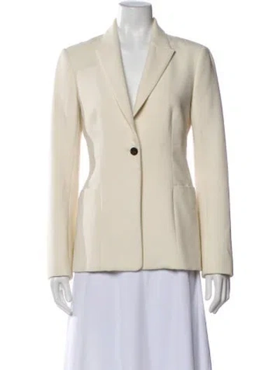 Pre-owned The Row Blazer In Neutral
