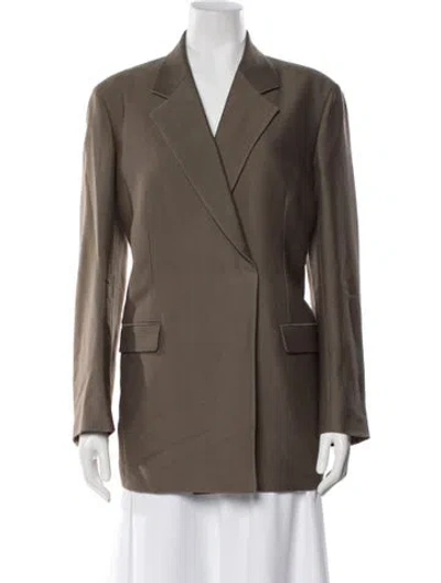 Pre-owned The Row Blazer In Neutral