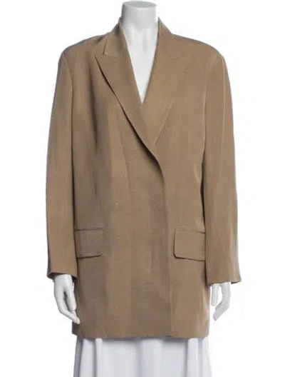 Pre-owned The Row Blazer In Neutral