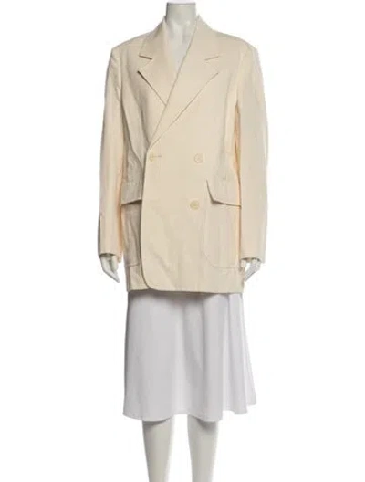Pre-owned The Row Blazer In Neutrals