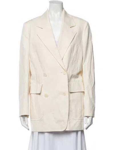 Pre-owned The Row Blazer In Neutrals