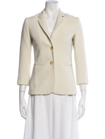 Pre-owned The Row Blazer In Neutrals