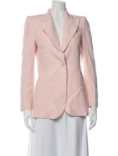 Pre-owned The Row Blazer In Pink