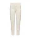 The Row Off-white Ginzena Lounge Pants In White