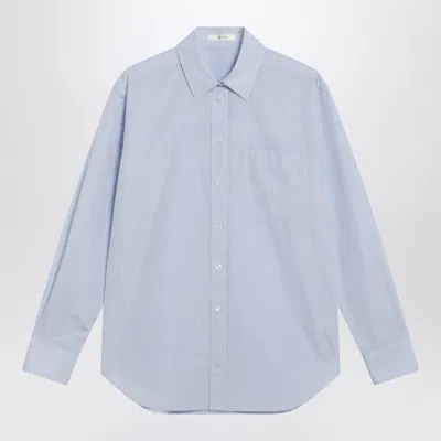 The Row Light Blue Cotton Shirt