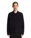 The Row Blue Bertram Top In Blue