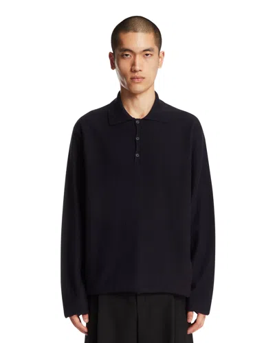 The Row Blue Bertram Top