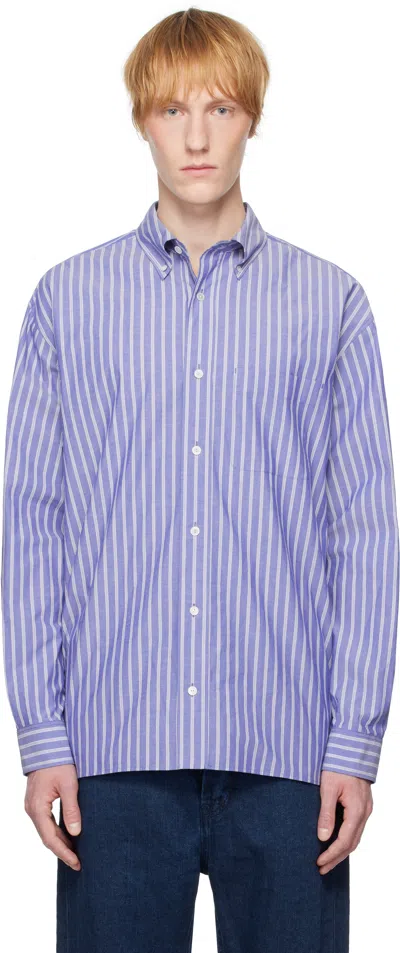 THE ROW BLUE BRESSON SHIRT