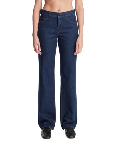 The Row Blue Carlyl Cotton Jeans