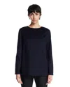 The Row Long-sleeved Pullover In Black