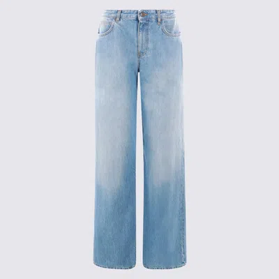 The Row Blue Cotton Denim Jeans