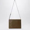 The Row Women's Blue Leather Messenger Bag Nan In Blue