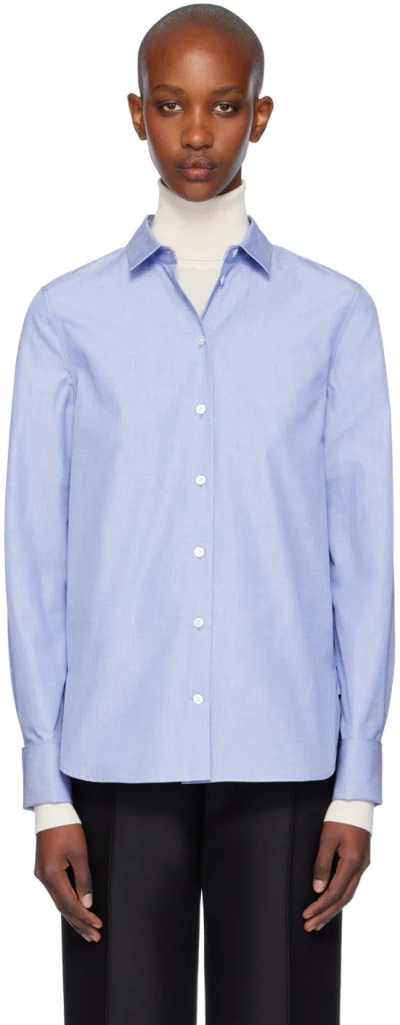 THE ROW BLUE METIS SHIRT