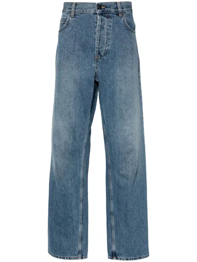 The Row Blue Ross Jeans In Lin - Light Indigo