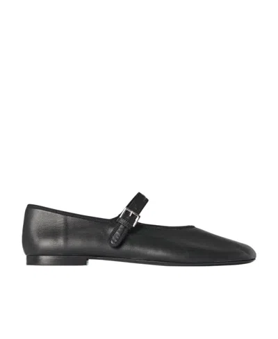 THE ROW THE ROW BOHEME MJ ROUND-TOE FLAT BALLERINA SHOES