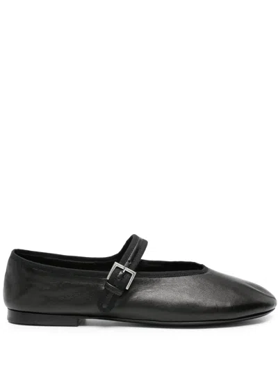 The Row Boheme Mj Ballet Flats In Nappa Leather In Black