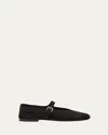 The Row Boheme Mj Ballet Flats In Nappa Leather In Black