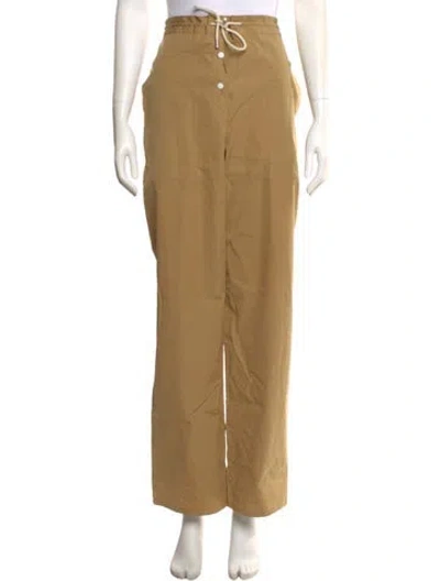 Pre-owned The Row Bonnette Pant Wide Leg Pants In Neutral