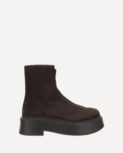 The Row Boots In Brown