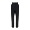 The Row Hiram Wool-twill Straight-leg Pants In Blue