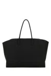 The Row Marlo 17 Matte Grain Leather Tote Bag