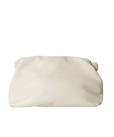 The Row Bourse Clutch Shoulder Bag In White